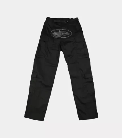 Corteiz 4Starz Guerillaz Triple Black Cargo